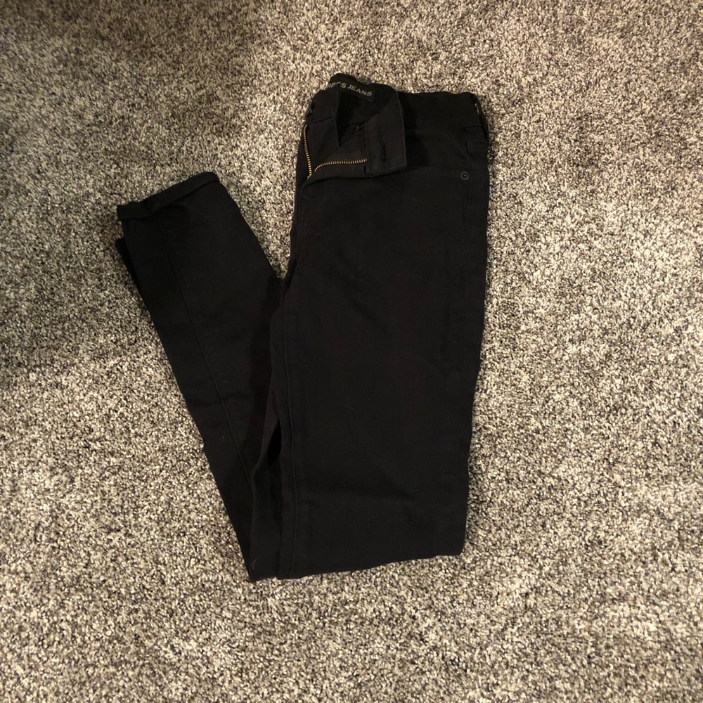 Express black jean leggings